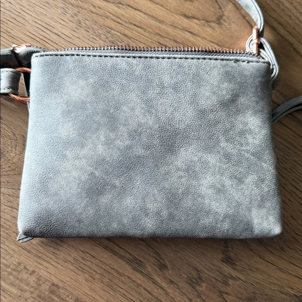 Crossbody Women's Grey Small Purse
